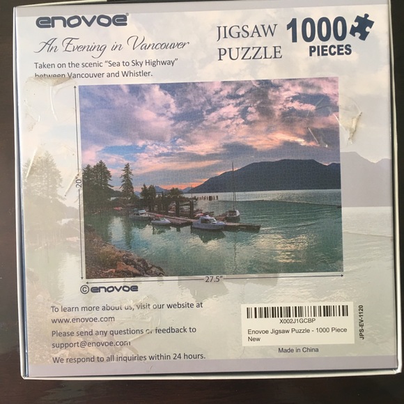 1000 piece jigsaw puzzle - Picture 2 of 3